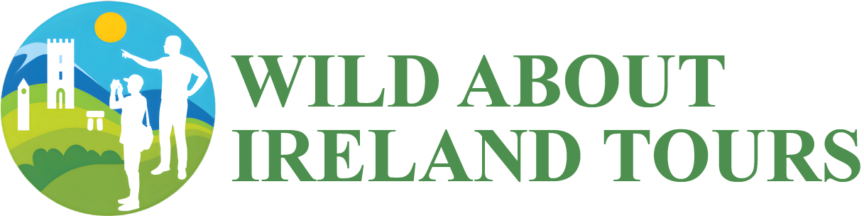Rectengular logo Wild About Ireland Tours